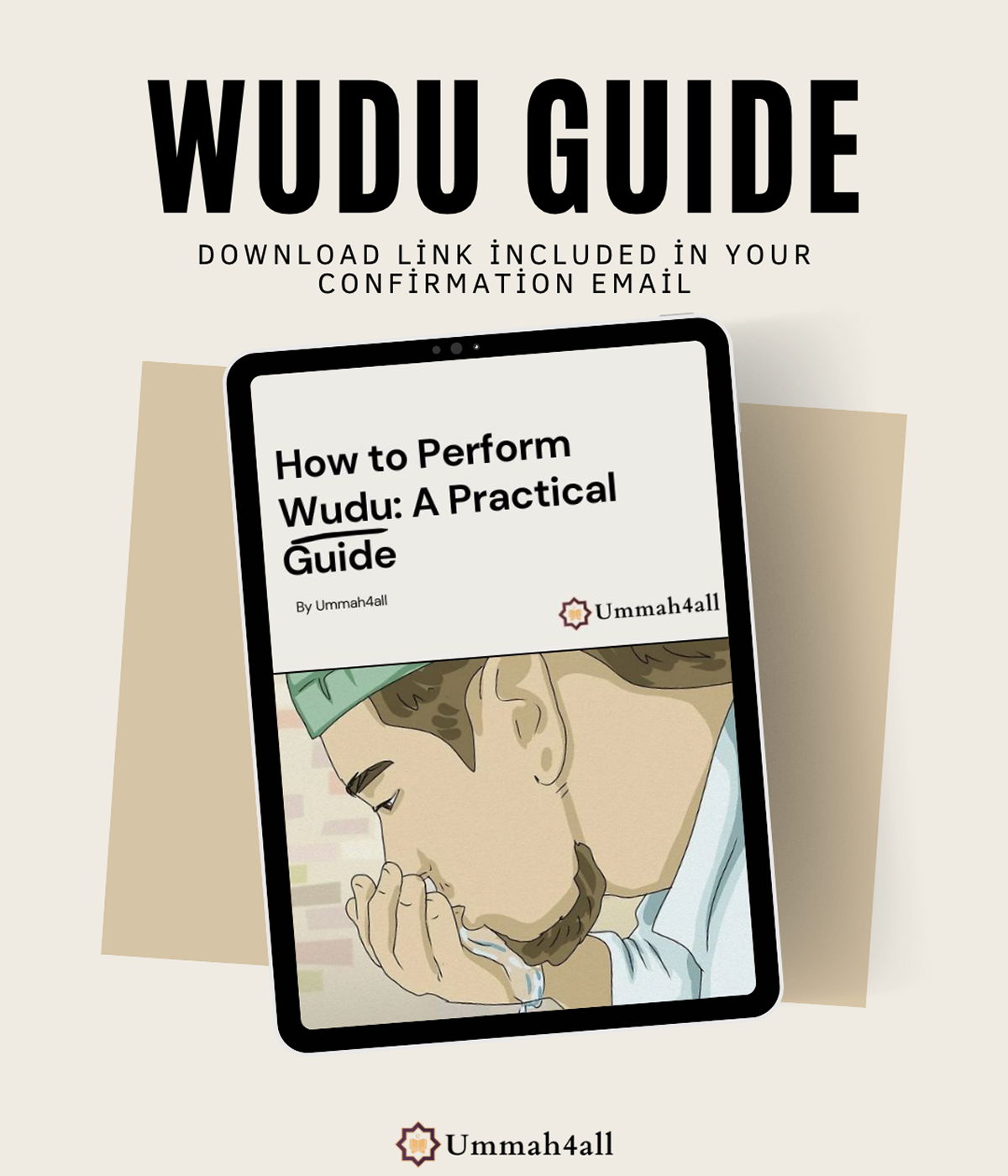 Ummah4All Tapis de prière phonétique